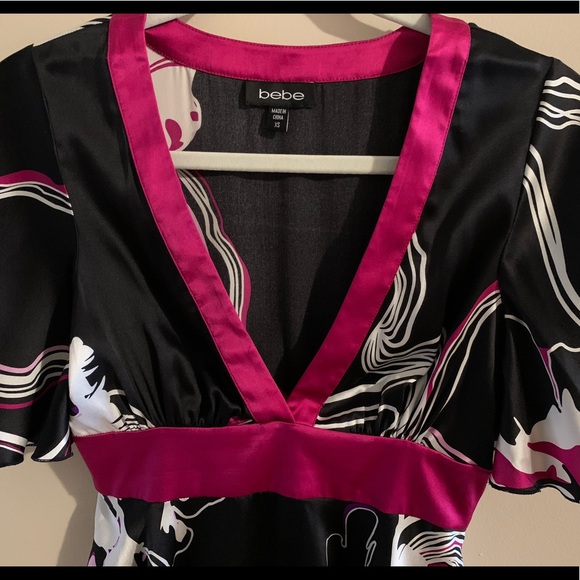 Bebe silk blouse - Picture 3 of 4